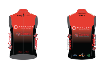 Nascent Red/Black Custom Gilet (unisex)