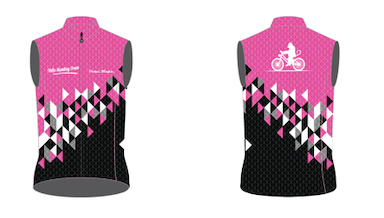 Velo Monkey Custom Pink Gilet (unisex)