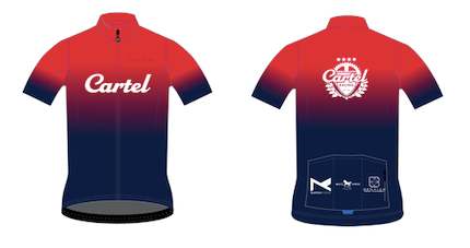 Cartel Tech Jersey Navy/Red (Men's)