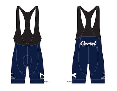Cartel Pro Bib Navy/ Pink (Women's)