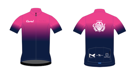 Cartel Tech Jersey Navy/Pink (Women's)