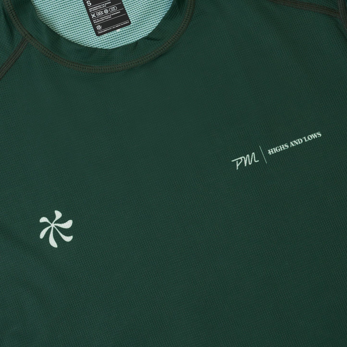 Nomadic Tech Long Sleeve T Shirt Jersey - Life Cycle Pine