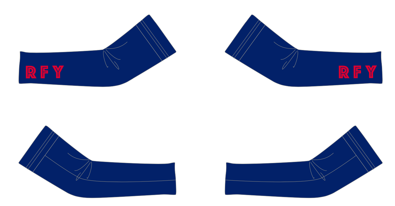 Rod Annear Custom Blue Arm Warmers (Unisex)