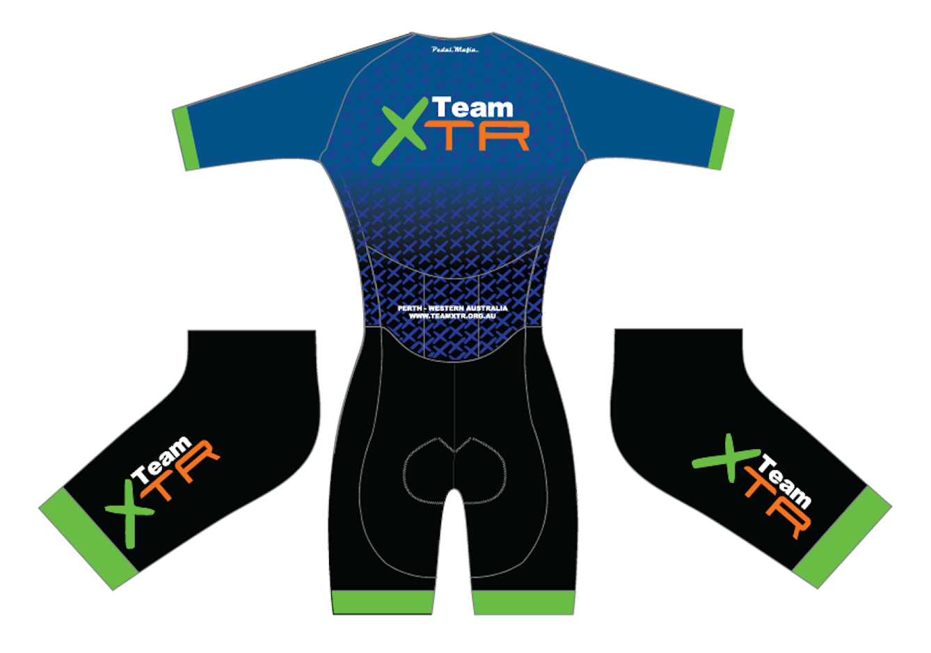 Team XTR Custom Tri Suits Pedal Mafia Australia Custom