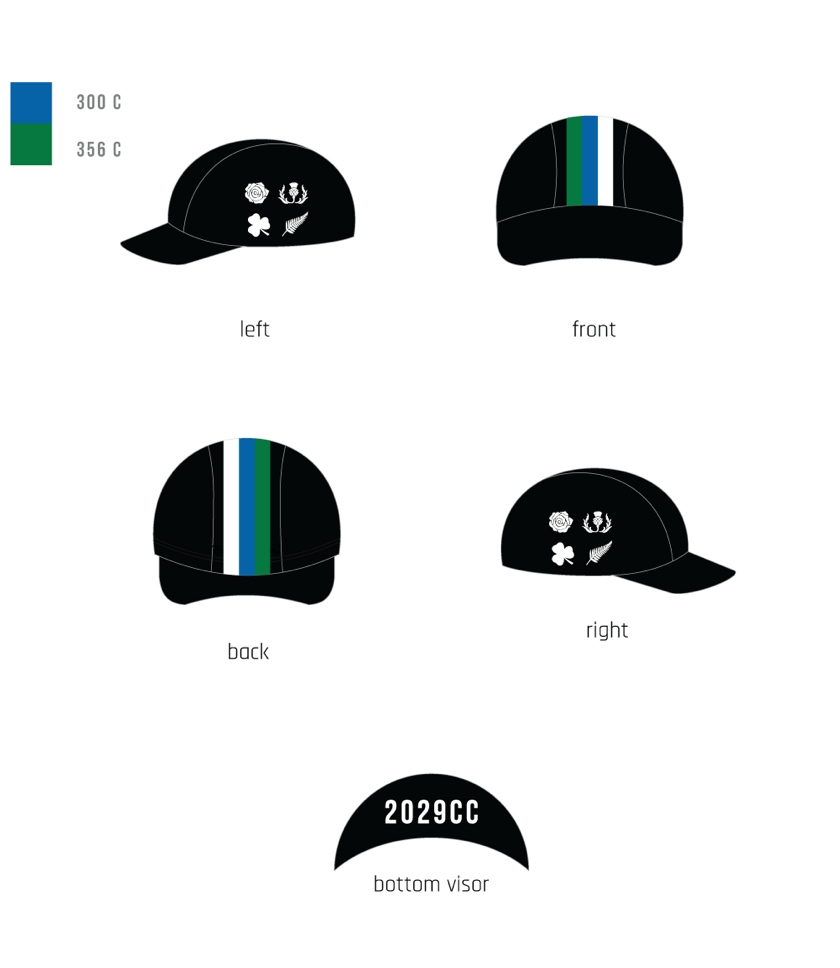 2029CC - Cycling Cap (One Size Fits All)
