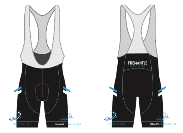 ToMR Fremantle Tri Club Custom Bib Men's + GST