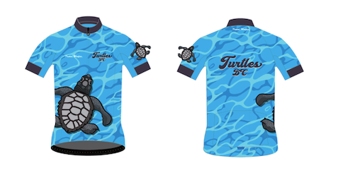 Turtles Bike Club Jersey Tech Female